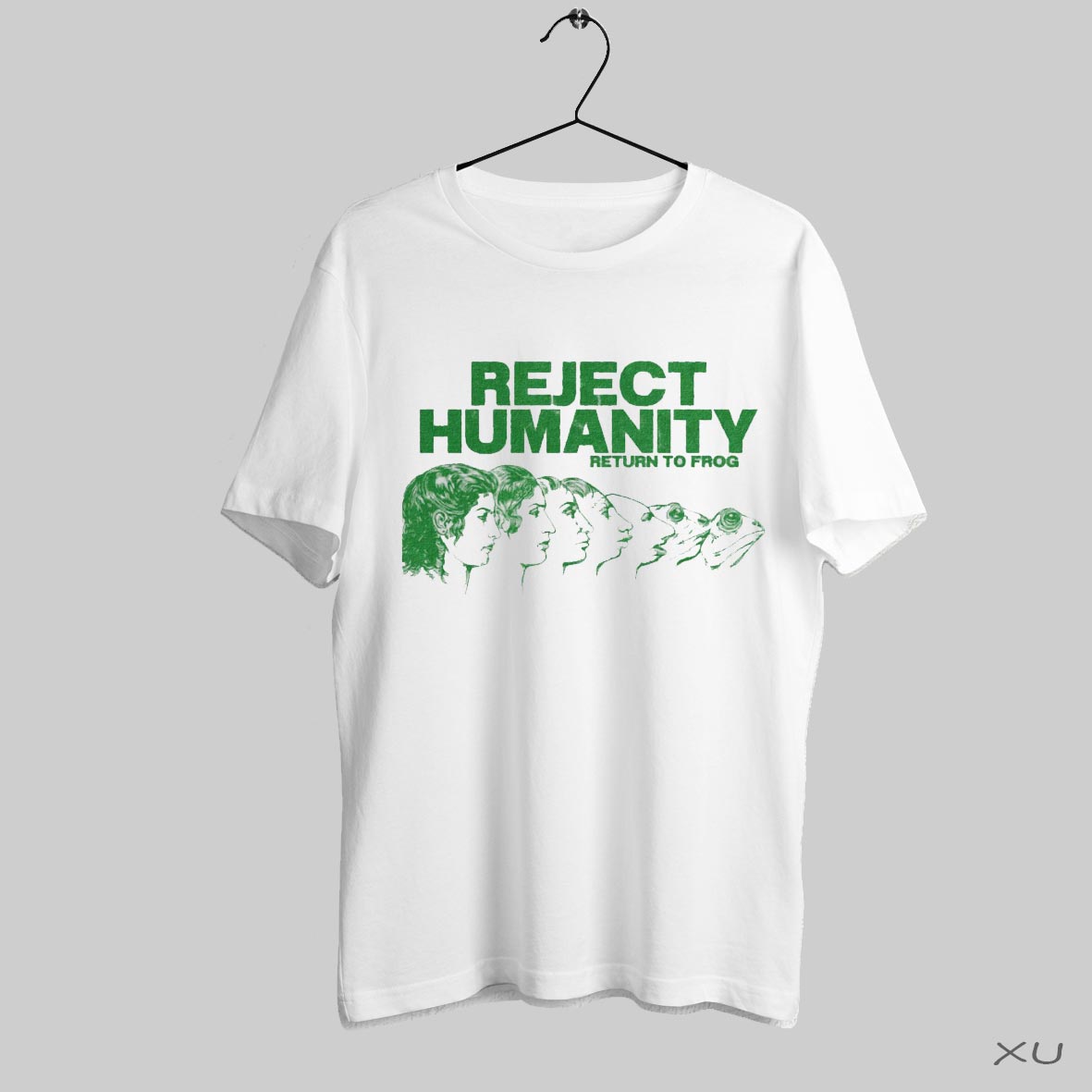 Reject Humanity Frog Graphic T Shirt