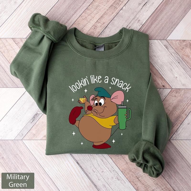 Cute Gus Gus Looking Like A Snack Christmas Crewneck Sweatshirt, Hoodie, T-shirt, Cute Christmas Gifts