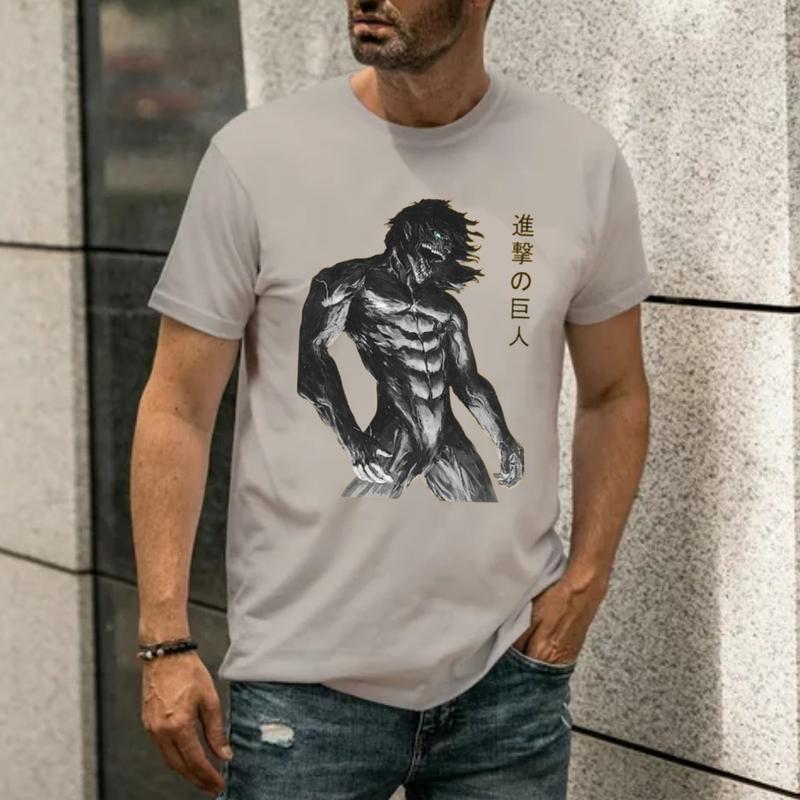 Attack On Titan Eren Titan Form Shirt, Badass Eren Aot Tshirt, Anime Apparel, Ultimate Gift For Anime Lovers, Shingeki No Kyojin Tshirt, Unisex T-Shir