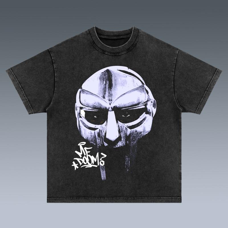 MF DOOM 2 SIDES Cotton Vintage Shirt To Match Sneaker Hiphop Clothing Rapper Merch Shirt, Hiphop Tour Concert 2024, Gift For Fan Y2K Aesthetic Hoodie Sweatshirt