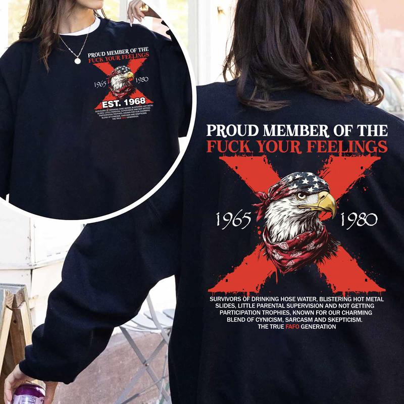 Gen X Shirt Proud Members Of Gen X Shirt, Customize Gen X Shirt Raised On Hose Water And Neglect T-Shirt - Vintage Inspired Funny Saying Sarcasm Quotes Shirt - Fit, Casual