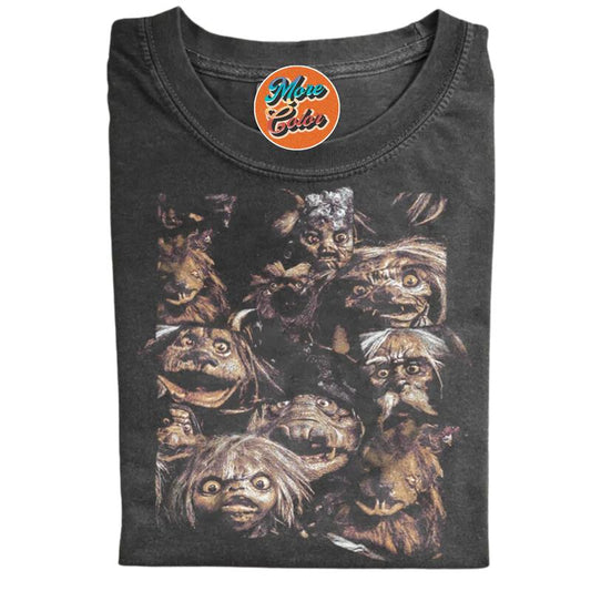 Labyrinth Goblins 1986 Vintage Fantasy Movie Shirt, Cotton Unisex T-shirt, Crew Neck, Size S- 4xl, Menswear Top, Womenswear Top Underwear Streetwear