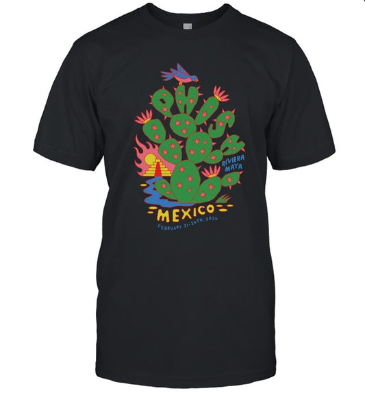 Phish Event Tour 2024 Mexico T-Shirt