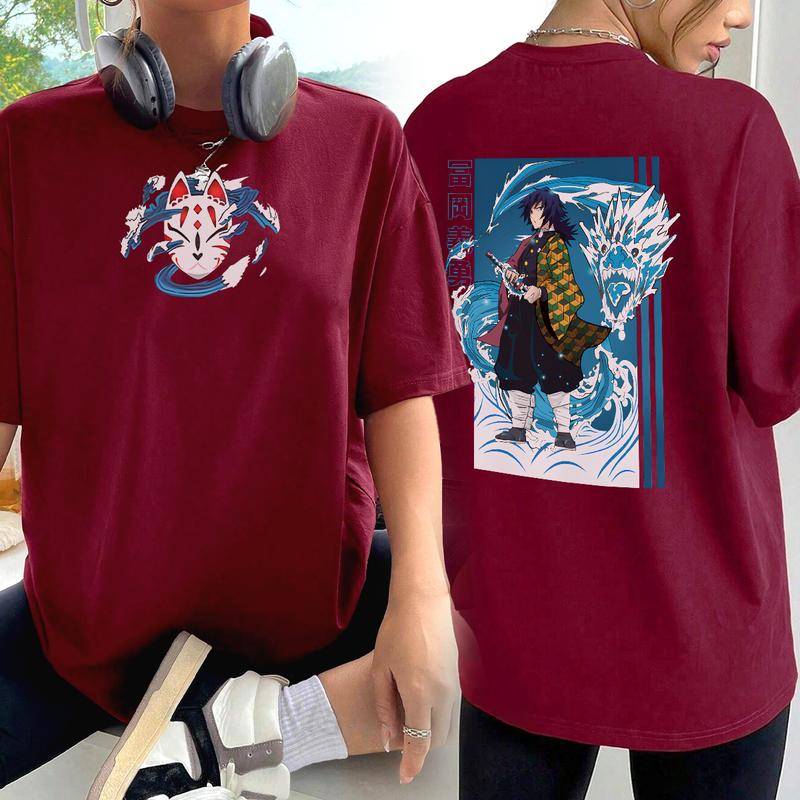 Giyu Tomioka team Shirt, Giyu Water Breathing Shirt,Demon Slayer t-shirt, Kimetsu no Yaiba Shirt, Anime sweatshirt hoodie, Anime lover t-shirt Menswea