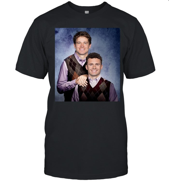 Justin Herbert Ladd McConkey Shirt, Football Step Bros, Funny Gift Football 90s Bootleg