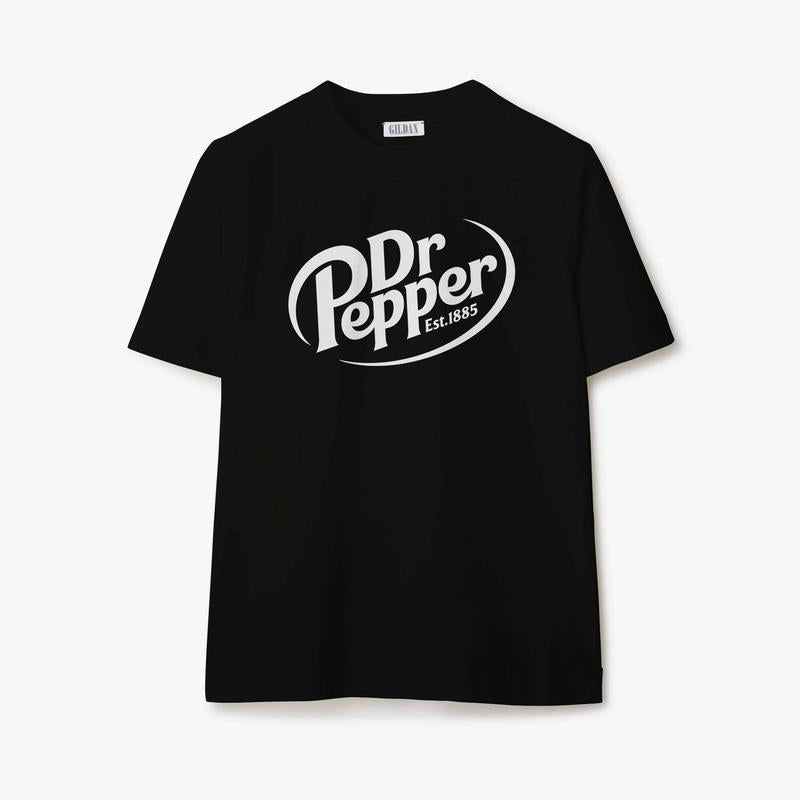 Dr. Pepper Unisex T-Shirt, Sweatshirt, Hoodie  Available in Sizes S-3XL Crewneck Classic