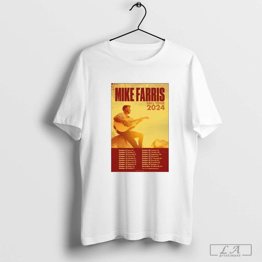 Poster mike farris fall tour 2024 shirt