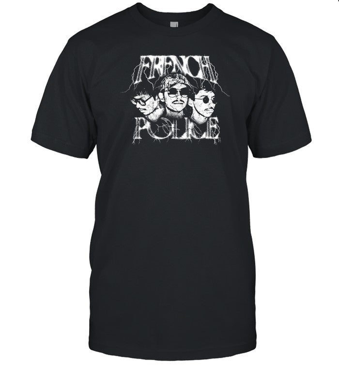 French Police Photo Shirt