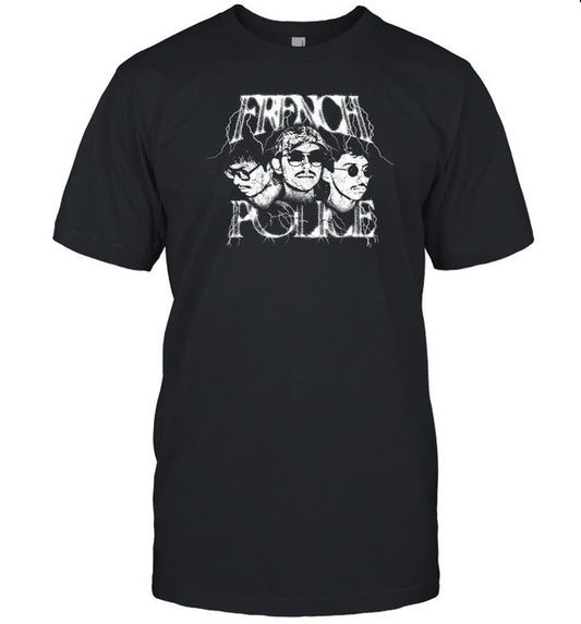 French Police Photo Shirt