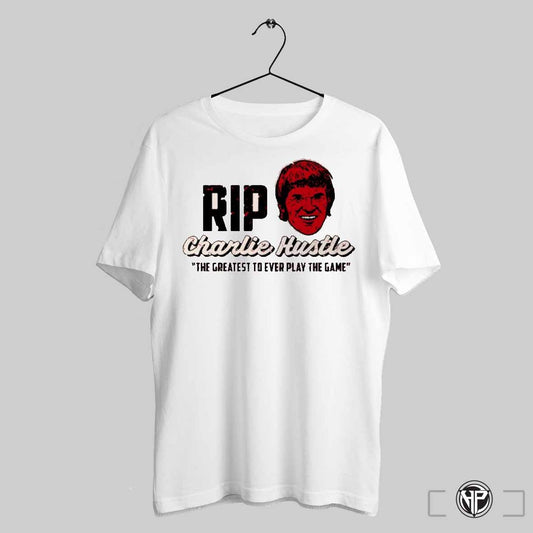 Rip Charlie Hustle The Greatest To Ever Play The Game Shirt Trendy Sweatshirt