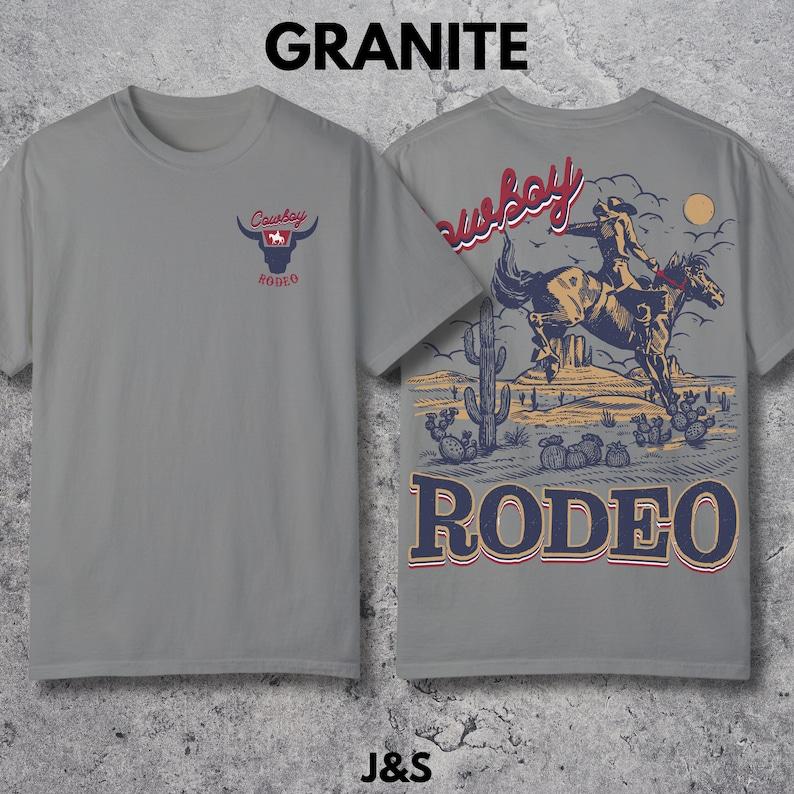 Cowboy Rodeo Vintage Graphic T-Shirt, Retro Cowboy Shirt, Oversized Rodeo T-Shirt, Vintage  T-shirt, sweater and Hoodie 2 sides