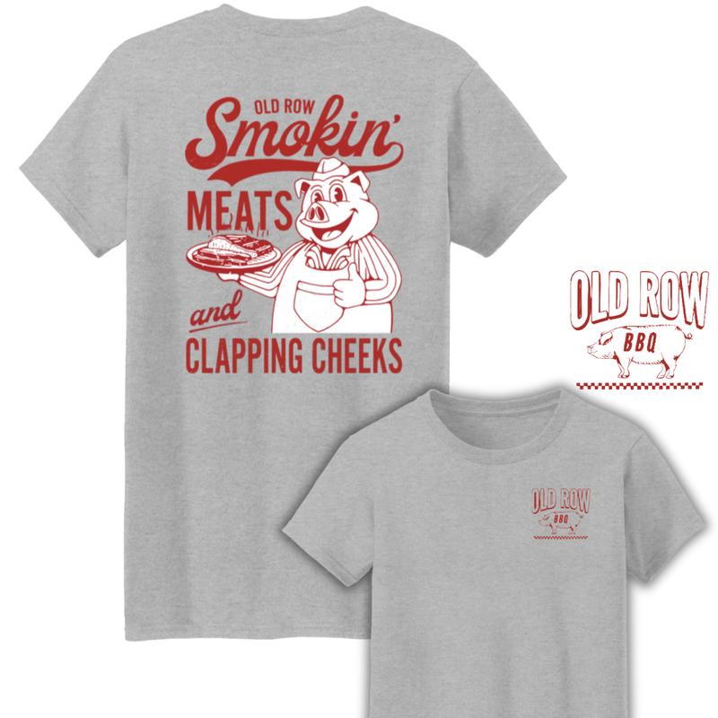 Old Row The Smokin' Meats Both Sides Unisex T-Shirt Cotton