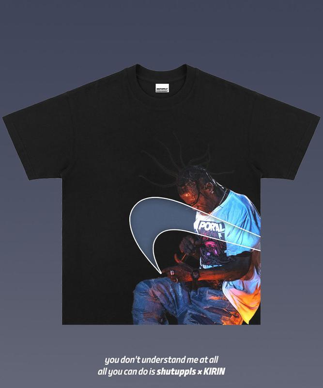 Cactus Jack 2-Sides Graphic T-Shirt, Rapper Shirt Rap Tee Hip hop Shirt,  Graphic T-Shirt, Rapper Shirt Rap Tee, Vintage Y2K, Hoodie, Sweatshirt Cloth