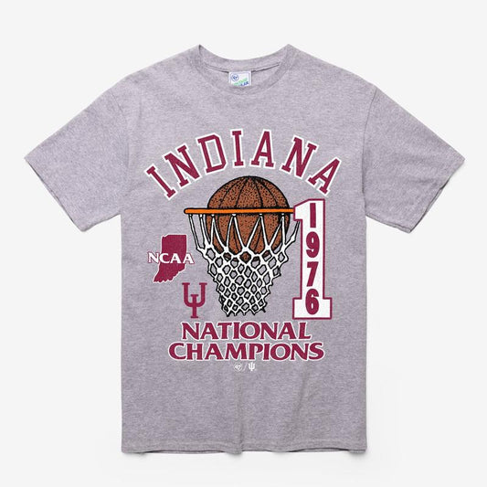 INDIANA HOOSIERS H-CHAMPS LOCKER VINTAGE TUBULAR TEE, VINTAGE GRAPHIC TEES, TP
