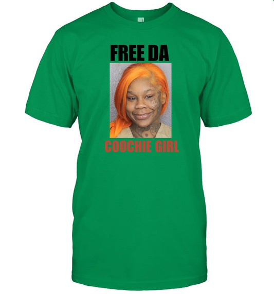 Limited Free Da Coochie Girl Funny Shirt