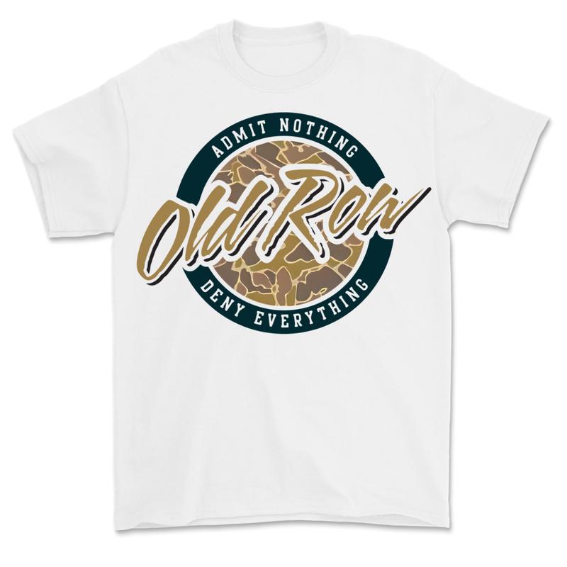 Old Row 80s Camo Circle Pocket T-Shirt, Full Color, For Men, For Women