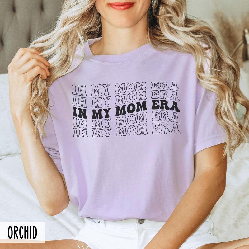 sÃ‚Â® In my MOM Era Shirt, Cute Mothers Day Shirt, Oversized Trendy Mama t-shirt, Cute Retro Mom Shirt, Mommy Shirt, Gift for Mom, New Mother from daught