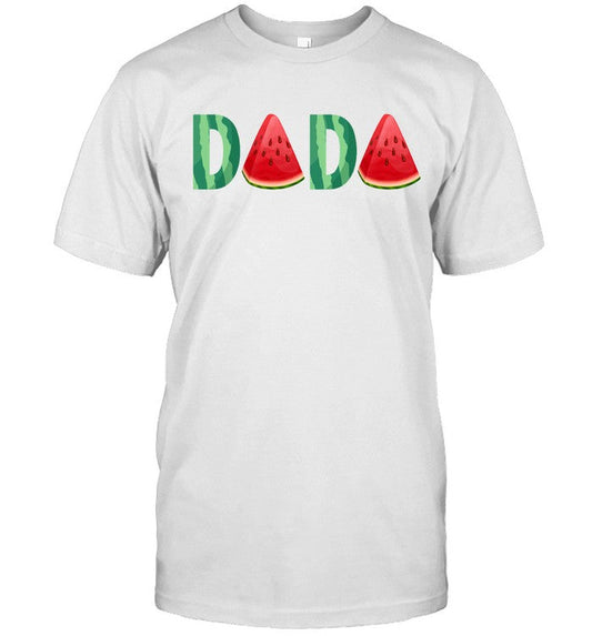 Dada Watermelon Funny Summer Fruit Gift - Great Father's Day T-Shirt