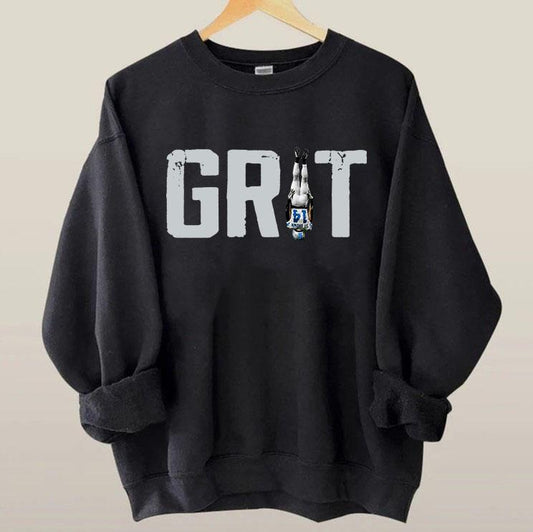 GRIT Amon-Ra St Brown Detroit Football Sweatshirt Crewneck