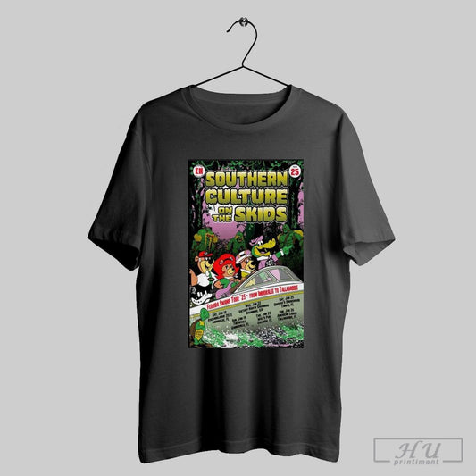 Southern Culture On The Skids Florida Swamp Tour 2025 T Shirt