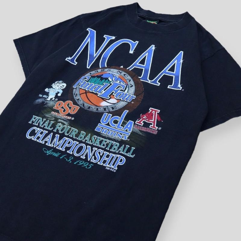 1995 NCAA Final Four Championship Vintage T-shirt Menswear Top