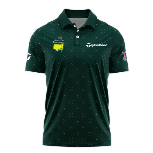 Diamond Shapes With Geometric Pattern Masters Tournament Taylor Made Polo Shirt Style Classic Polo S