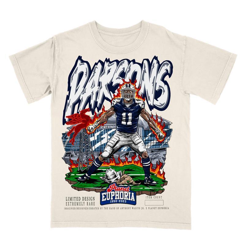 Micah Parsons Planet Euphoria Shirt, Vintage 90s Unisex Football Tees, Football T-Shirts, Sports Shirt, Game Day Tee, Football Fan Gifts