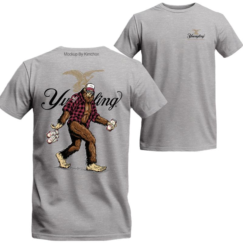 Bigfoot Yuenglin Traditional T-Shirt Hoodie 2 Side, Unisex T-shirt For Men, For Women, Best choice, Menswear Top Underwear Streetwear Tshirt