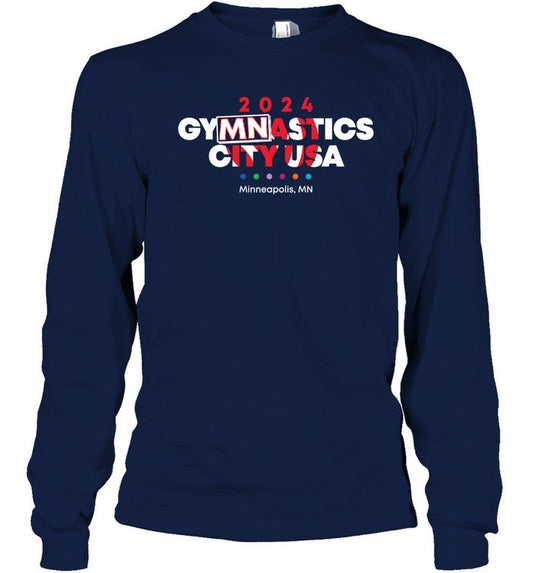 Minneapolis MN Gymnastics City USA 2024 T Shirt