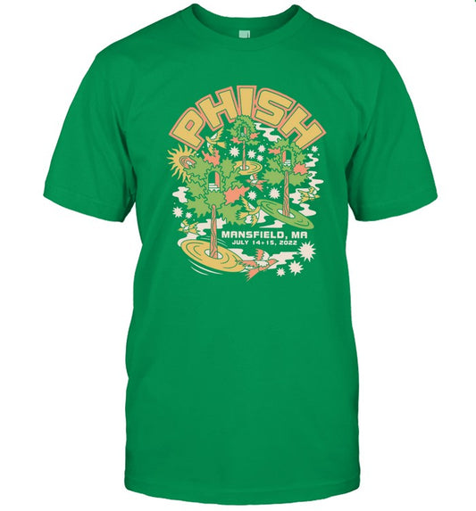 Phish Mansfield Event Tour 2022 Tee
