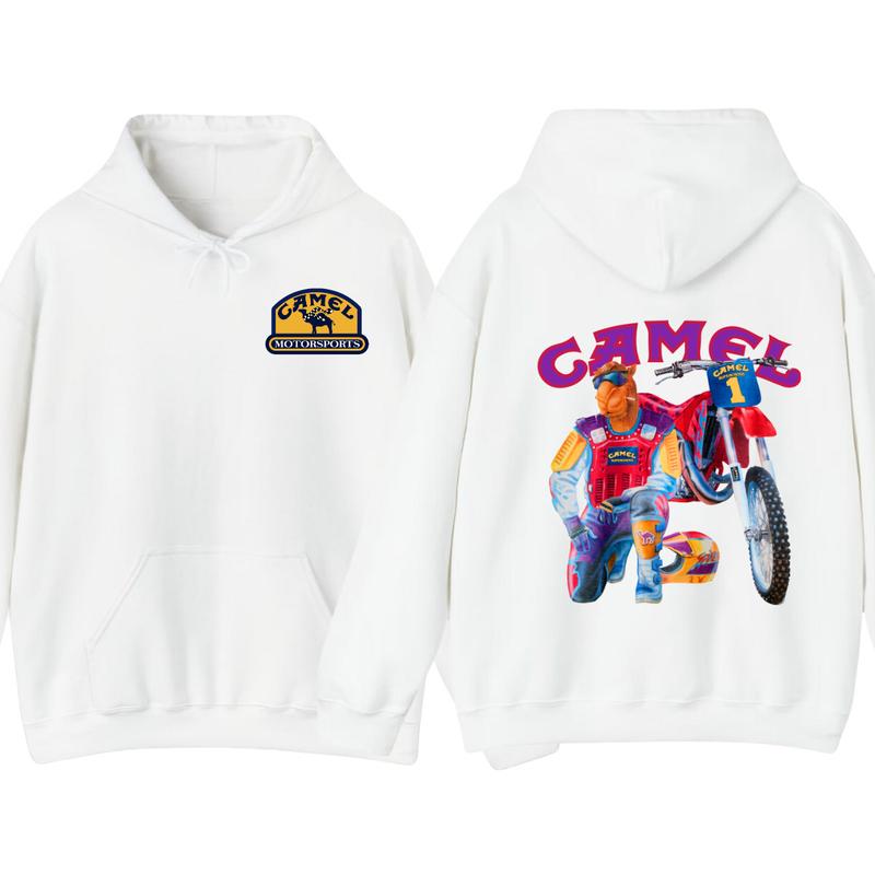 Camel Super Cross Vintage Hoodie & Crewneck, Camel Super Cross Racing 1993 Hoodie &  Sweatshirt, For Men & Women Classic Menswear