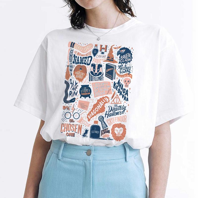 Harry Potter Quotes Sweatshirt,Wizard School Tee, Avada Kedavra Vacation Shirt, Witch Shirt, Wizard Robe Shirt, Graphic Tee Clothing Cotton