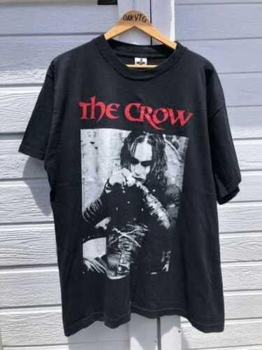 The Crow Movie Black Short Sleeve Cotton T-shirt Unisex Menswear Top Streetwear Tshirt