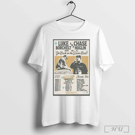 Poster Luke Borchelt And Chase Huglin Acoustic Jan 2025 Shows