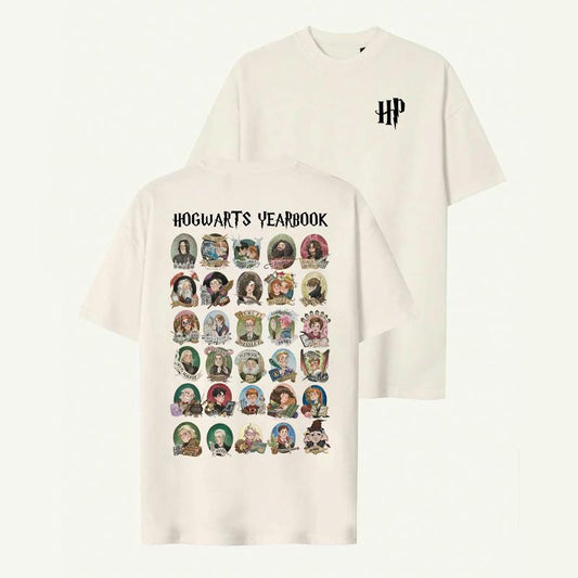 Hogwarts Yearbook New Version Shirt, Harry Magic Movie, Halloween, Fall Season, Full Sizes Full Colors, Comfort Casual Tops