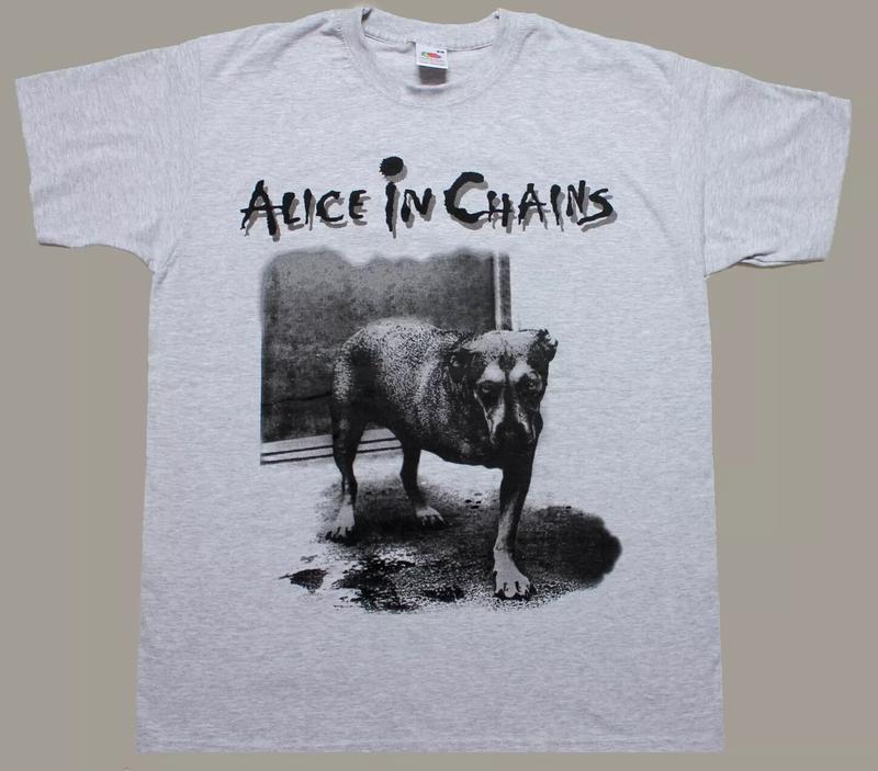Alice In Chains Three Legged Dog Album Grunge Bone New Gray T-Shirt Retro Alice In Chains Tee Gift, Gift For Her, Music Tour Shirt, Vintage Graphic Te