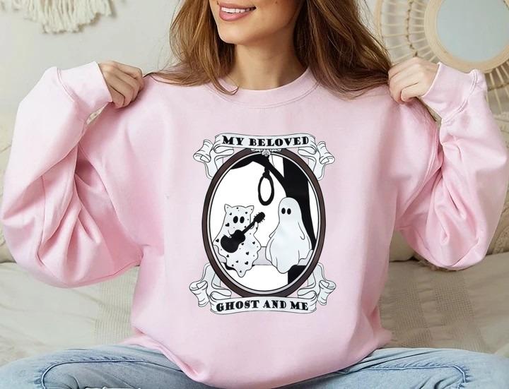 Beloved Ghost and Me Shirt, Halloween Sweatshirt