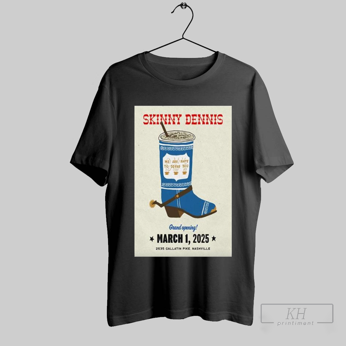 Skinny Dennis March 1 2025 Nashville Tn Shirt T Shirt