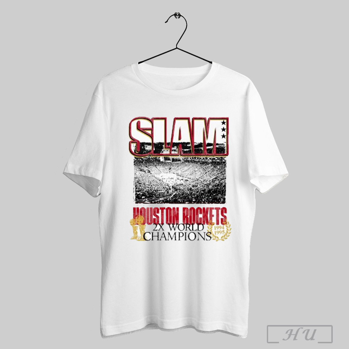 Slam Night Houston Rockets 2x World Champions 1994 1995 2025 T Shirts Sweatshirt