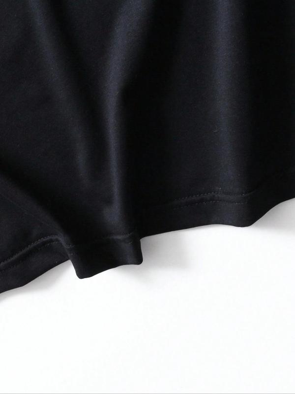 Men's Letter & Car Print Round Neck Tee,Â Summer Clothes, Casual Regular Fit Short Sleeve Crew Neck Graphic T-Shirt for Summer, Men's Top for Casual Wear