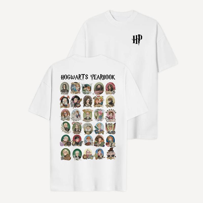 Hogwarts Yearbook New Version Shirt, Harry Magic Movie, Halloween, Fall Season, Full Sizes Full Colors, Comfort Casual Tops