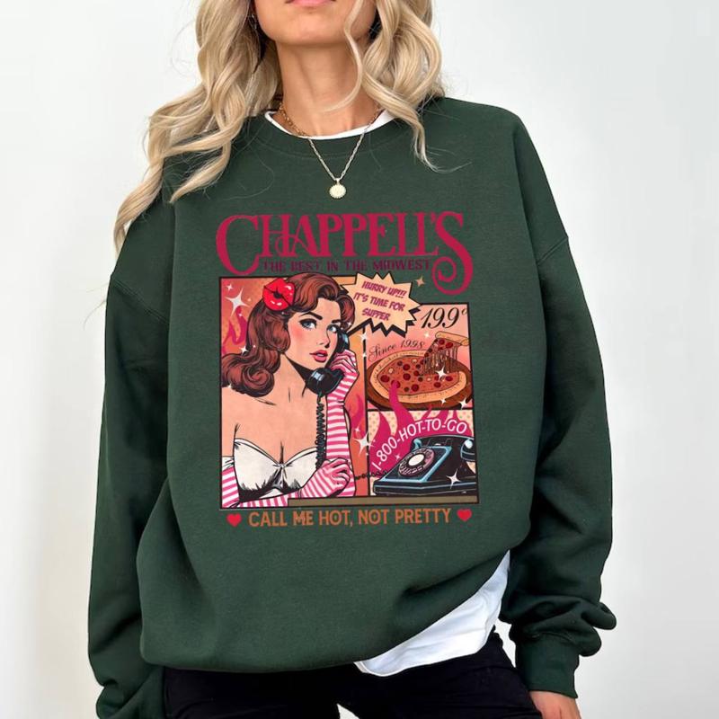 Vintage Hot Chap Pizza Tshirt Sweatshirt Hoodie