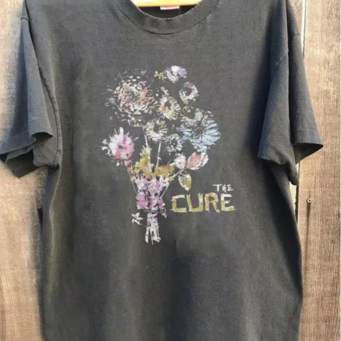 Vintage The Cure Band T-Shirt Unisex All Size Cotton Fabric