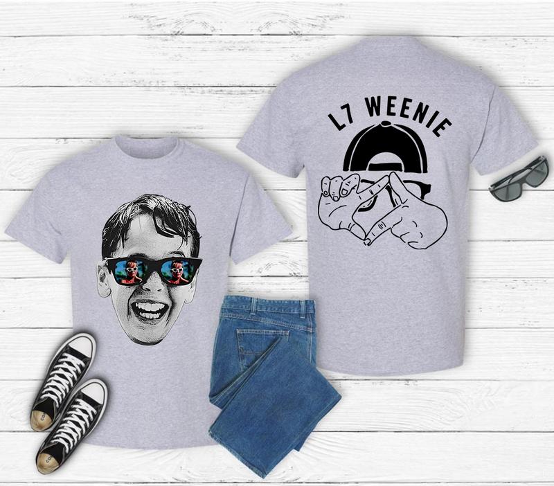 Sandlot Squints Big Face shirt, Sandlot L7 Weenie Graphic shirt, Baseball 90s Movie Sweatshirt, Gift For Baseball Fans, Cotton Fabric Comfort Cotton M