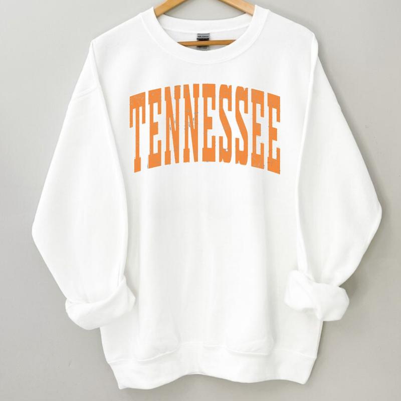 Tennessee T-Shirts/ Sweatshirt, Vintage Tennessee Shirt/ Sweatshirt, Tennessee Travel Gift, Tennessee Game Day, Retro Style Shirt
