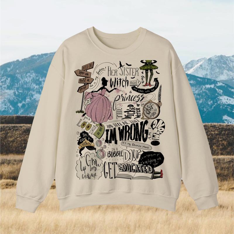 The Wicked Witch Of The East Bro Shirt, Her Sister Was A Witch Sweatshirt, Hold on Brother, Witch of West Sweater Cotton Fit