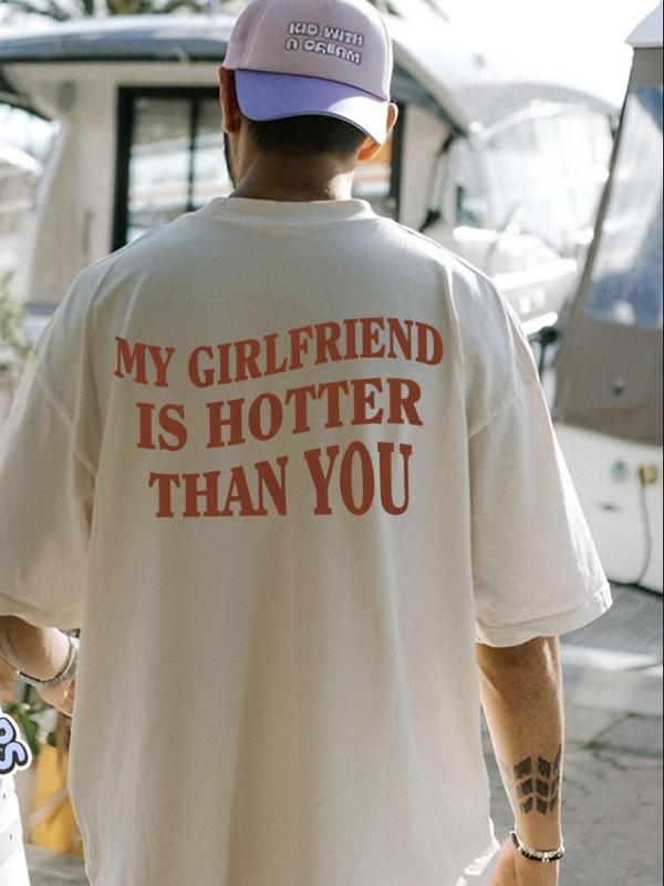 Boyfriends Shirt, My Girlfriend Is Hotter Than You Shirt, Fun Boyfriend Shirt, Gift For Boyfriend, Valentines Shirt For Bf, Unisex Short Sleeve Tee Sh