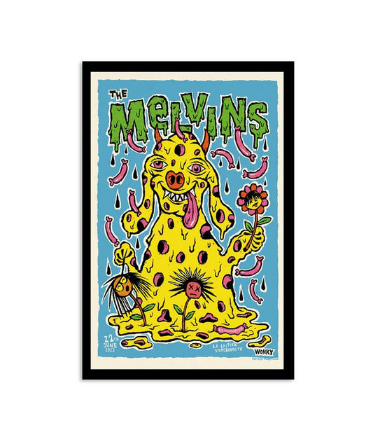 Melvins 06222023 40th Anniversary Tour Laiterie Strasbourg FR Poster