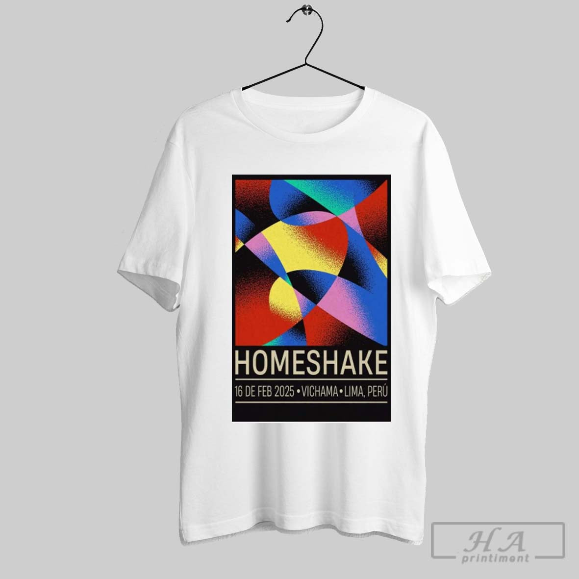 Poster Homeshake February 16 2025 Vichama Rock Bar Lima Peru T Shirt