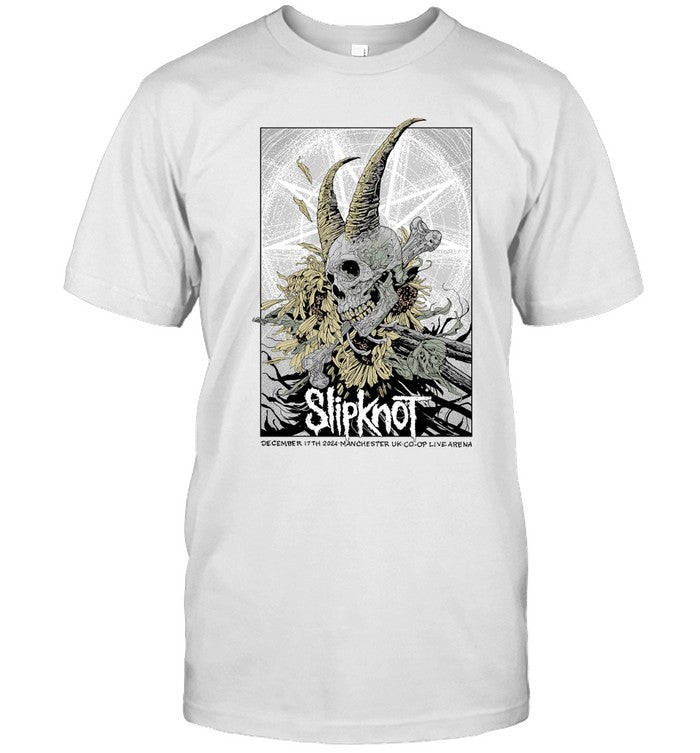 Limited Slipknot 2024 Tour Manchester Shirt